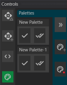 Control Window Palettes