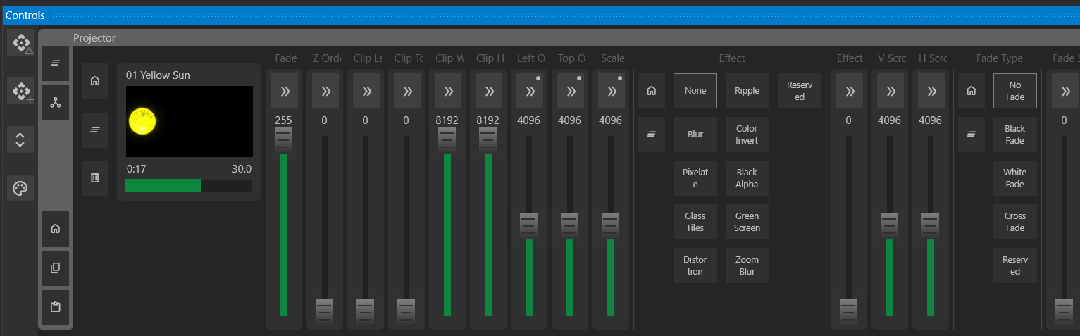 Video Channel Controls
